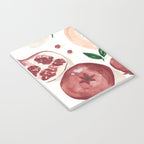 Figs Pomegranate Still Life  Notebook Gallery Image 3