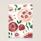 Figs Pomegranate Still Life  Stationery Card Gallery Image 2