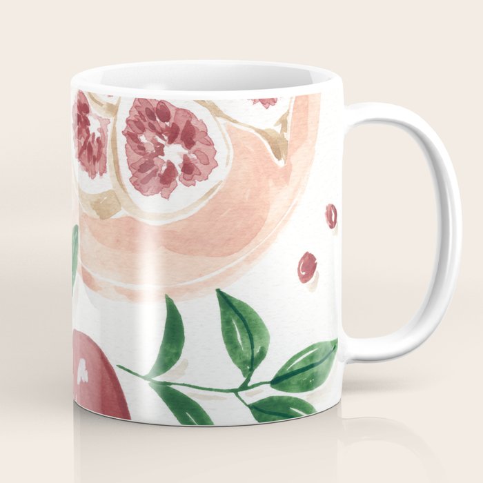 Figs Pomegranate Still Life  Coffee Mug Gallery Image 1