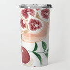 Figs Pomegranate Still Life  Travel Mug Gallery Image 2