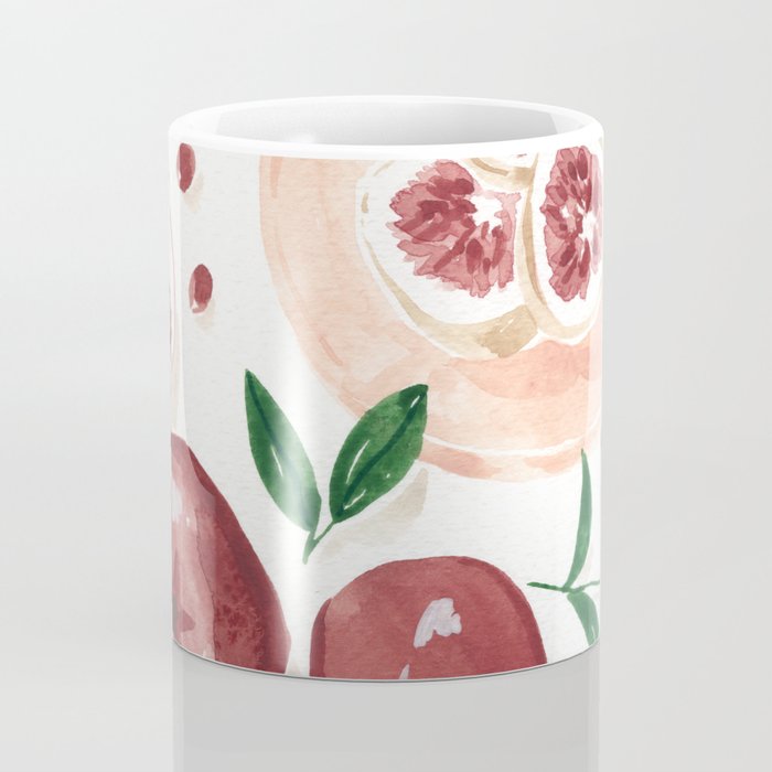 Figs Pomegranate Still Life  Coffee Mug Gallery Image 4