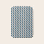Blue check Bath Mat Gallery Image 1