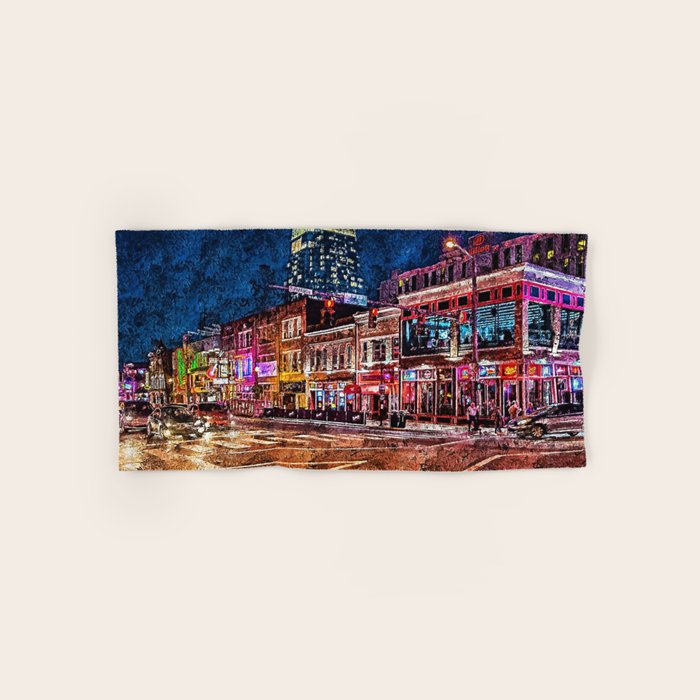 Nashville, Tennessee Bath Towel Gallery Image 1