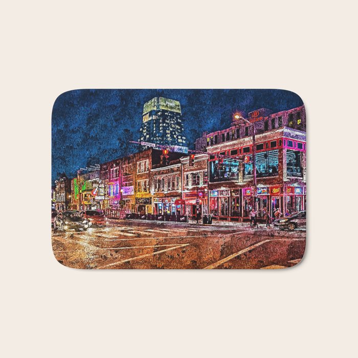 Nashville, Tennessee Bath Mat Gallery Image 1