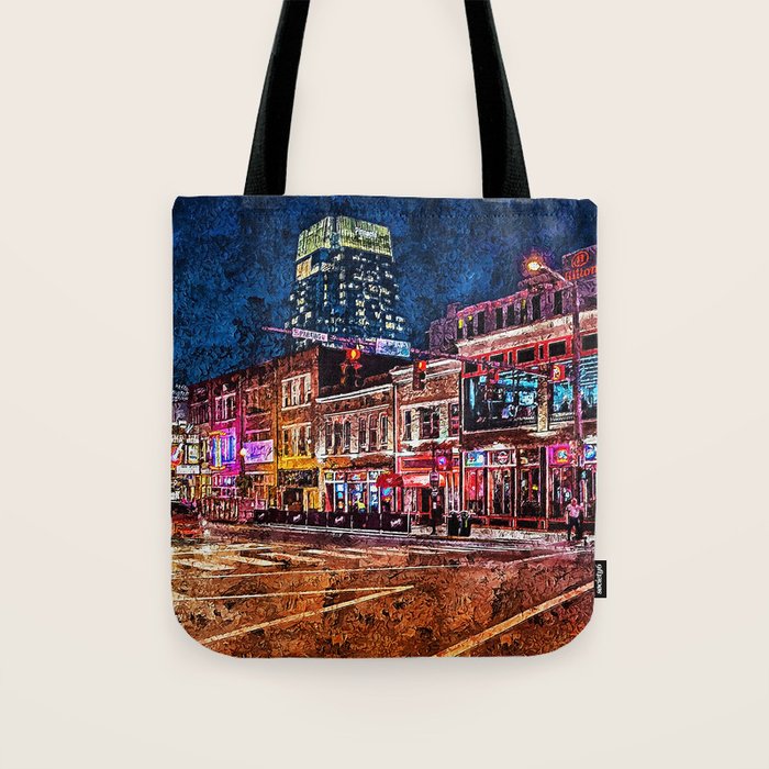 Nashville, Tennessee Tote Bag Gallery Image 1