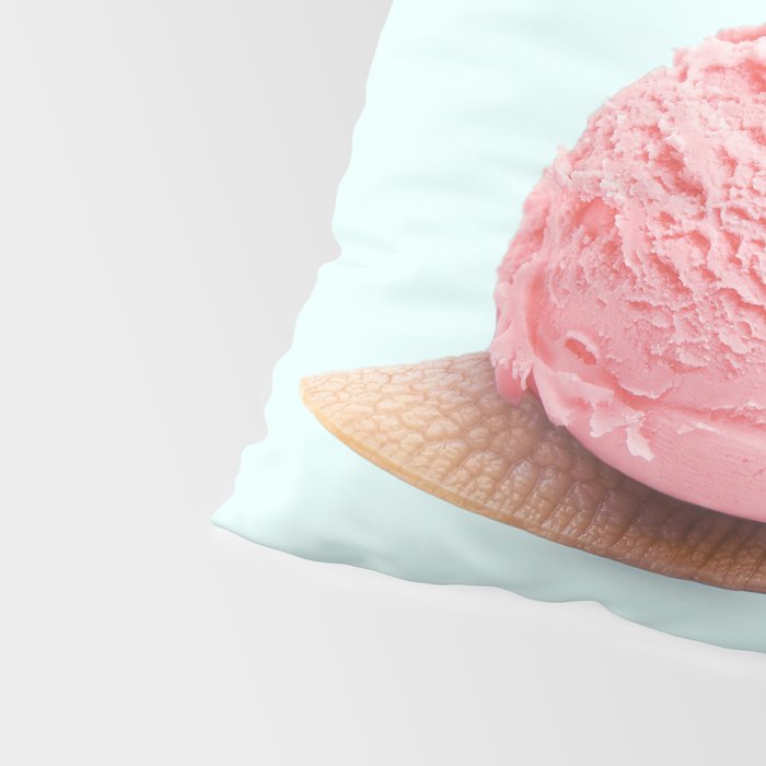 ICE SNAIL Pillow Sham Gallery Image 4