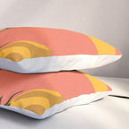 Modern Abstract Art Flowers 4 Pillow Sham Gallery Image 3