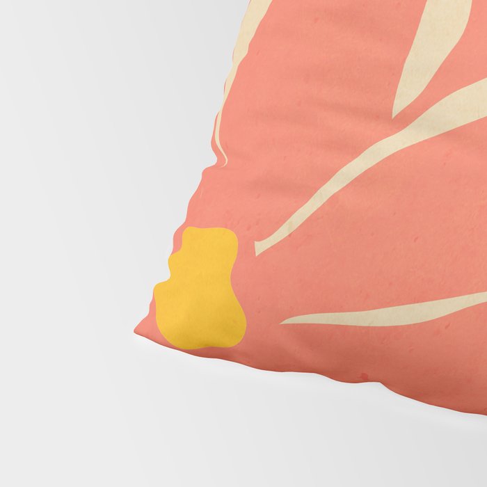Modern Abstract Art Flowers 4 Pillow Sham Gallery Image 4