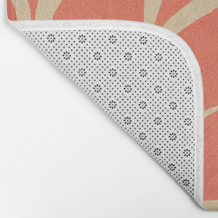 Modern Abstract Art Flowers 4 Bath Mat Gallery Image 2