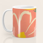 Modern Abstract Art Flowers 4 Coffee Mug Gallery Image 3