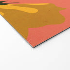 Modern Abstract Art Flowers 4 Welcome Mat Gallery Image 2