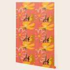 Modern Abstract Art Flowers 4 Wallpaper Gallery Image 2