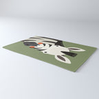Zebra, Animal Portrait Rug Gallery Image 3