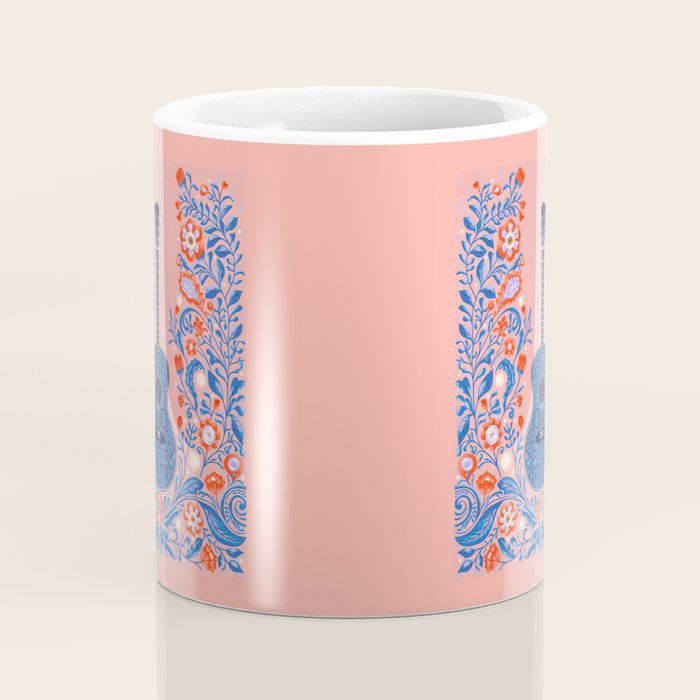 Guitar in Bloom Coffee Mug Gallery Image 4