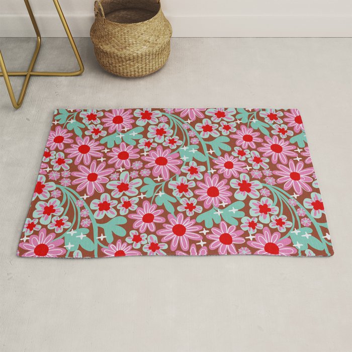 Happy flowers II Rug Gallery Image 1