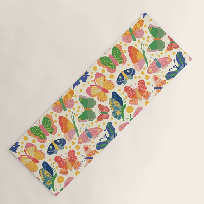 Butterfly world Yoga Mat Gallery Image 1