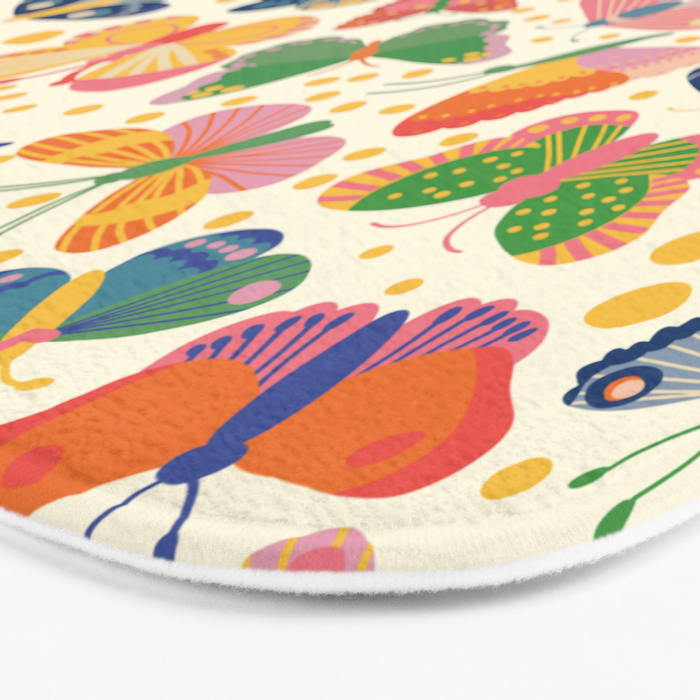Butterfly world Bath Mat Gallery Image 3