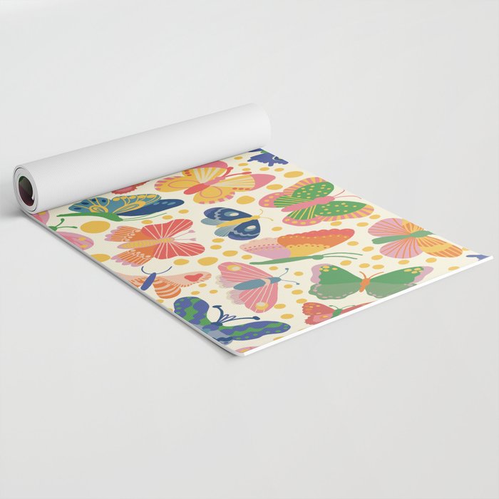 Butterfly world Yoga Mat Gallery Image 2