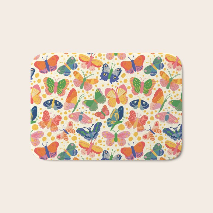 Butterfly world Bath Mat Gallery Image 1