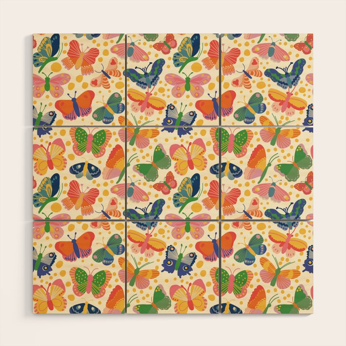 Butterfly world Wood Wall Art Gallery Image 1