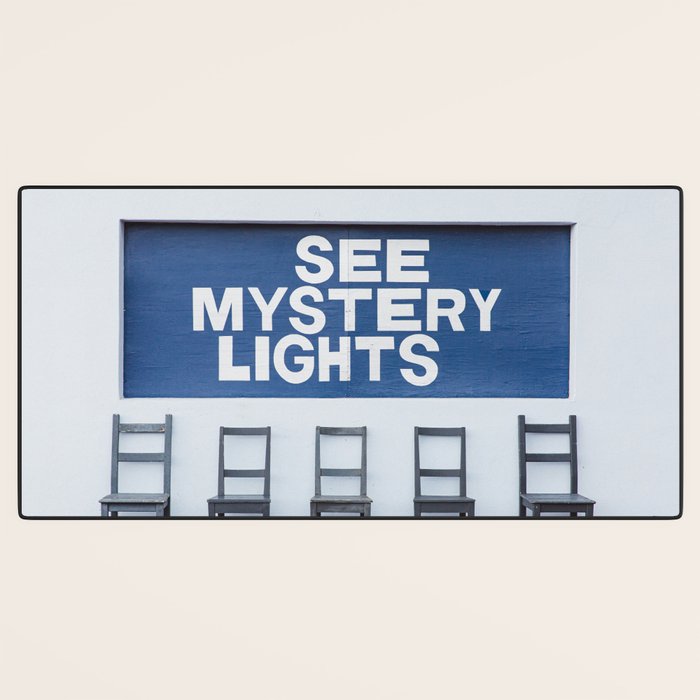 See Mystery Lights II Marfa Texas Photography Desk Mat Gallery Image 3
