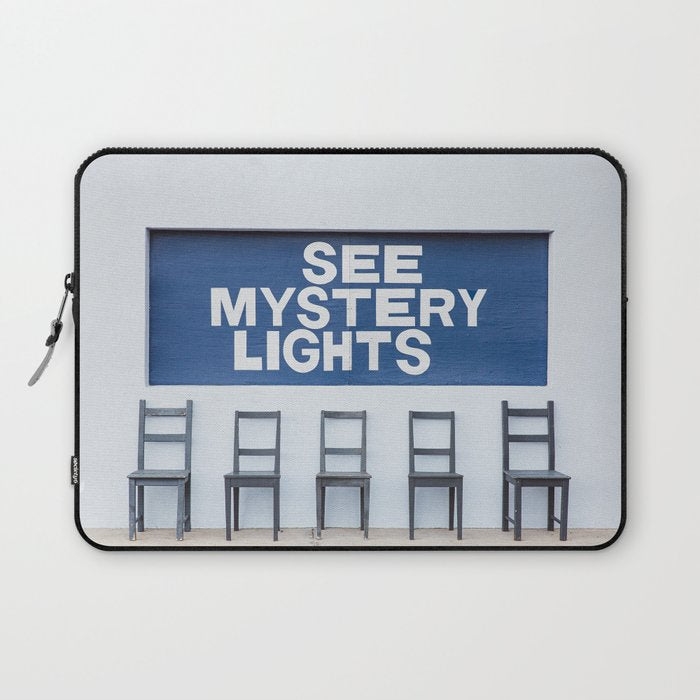 See Mystery Lights II Marfa Texas Photography Laptop Sleeve Gallery Image 1