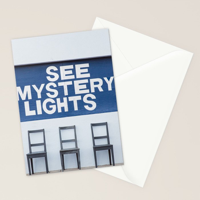 See Mystery Lights II Marfa Texas Photography Stationery Card Gallery Image 2