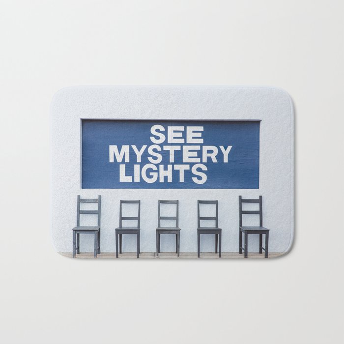See Mystery Lights II Marfa Texas Photography Bath Mat Gallery Image 1