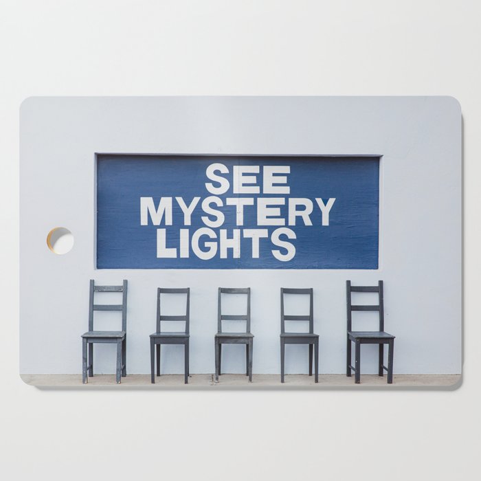 See Mystery Lights II Marfa Texas Photography Cutting Board Gallery Image 1