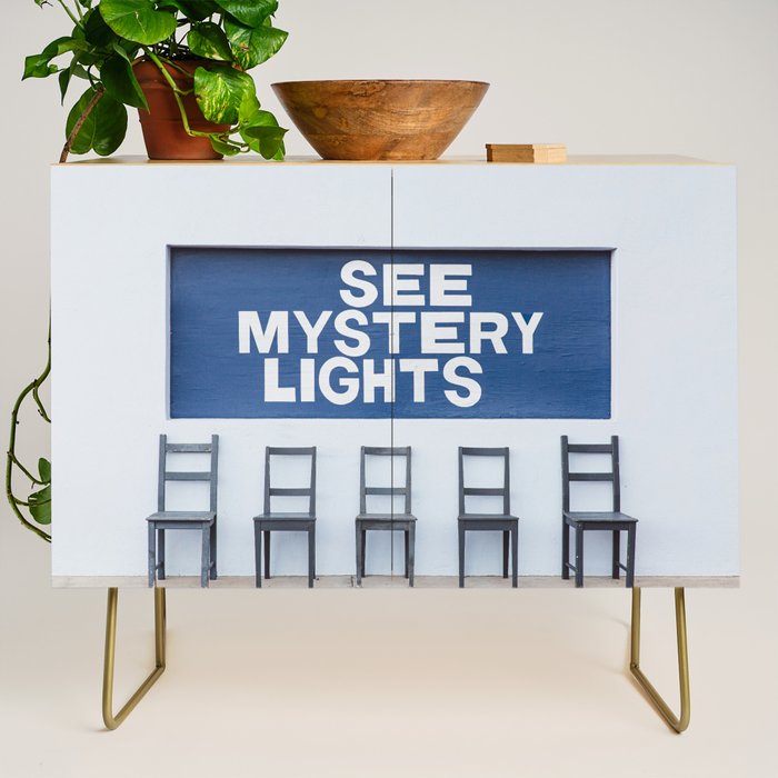 See Mystery Lights II Marfa Texas Photography Credenza Gallery Image 1