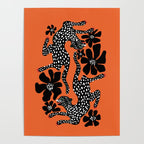 Fashionable black cheetah dance Poster Gallery Image 4