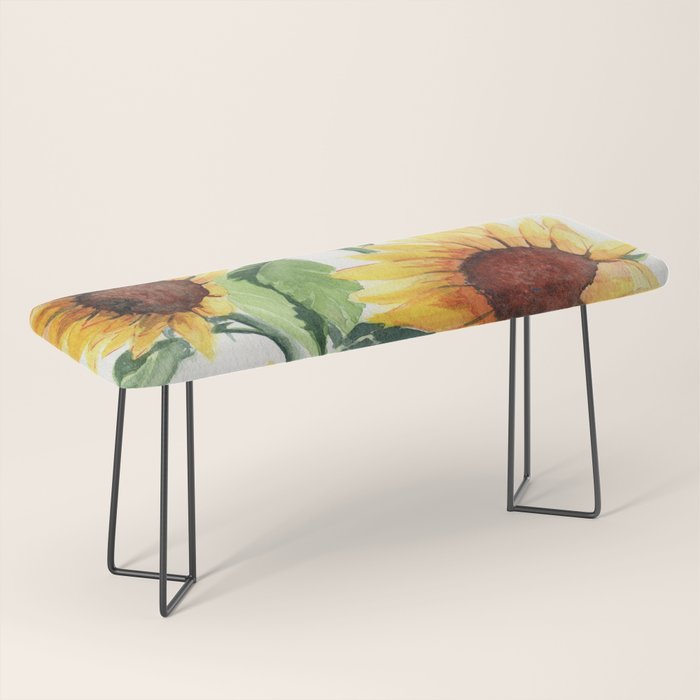 Sunflowers Bench Gallery Image 1