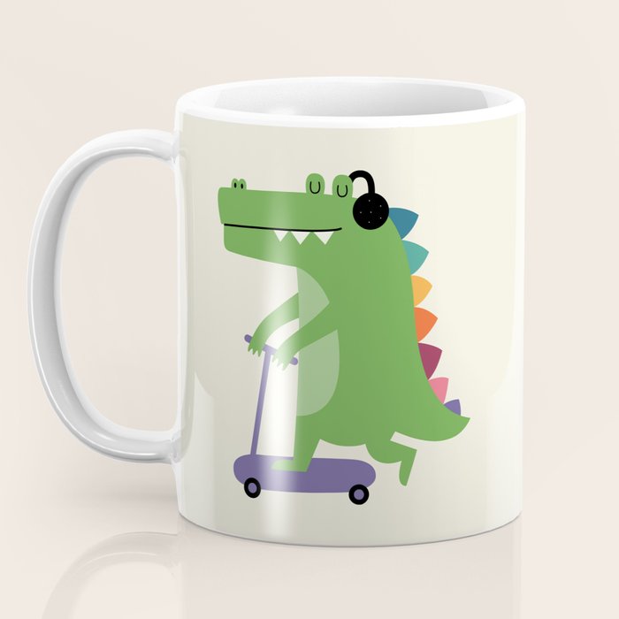 Croco Scooter Coffee Mug Gallery Image 3