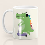 Croco Scooter Coffee Mug Gallery Image 3