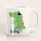 Croco Scooter Coffee Mug Gallery Image 1