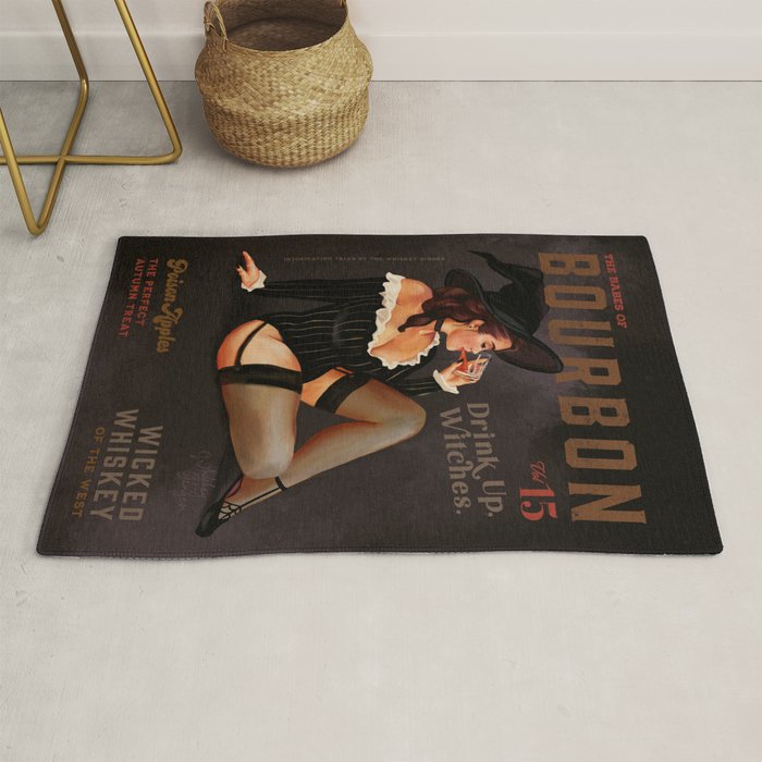 The Babes Of Bourbon Vol. 15: Drink Up Witches Rug Gallery Image 1