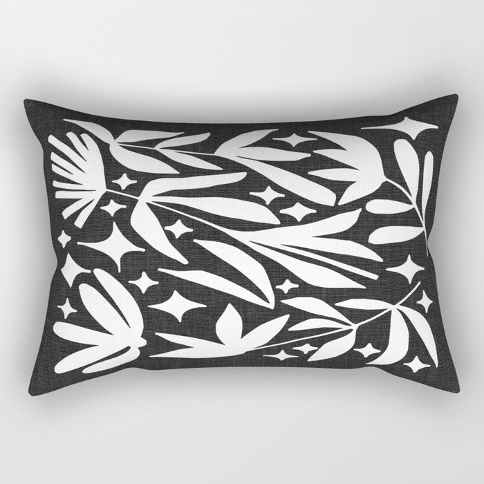Cosmic Bloom ii Rectangular Pillow Gallery Image 2