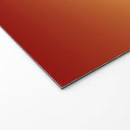 OMBRE RUST YELLOW COLOR Welcome Mat Gallery Image 2