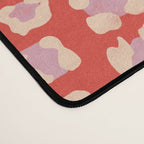 Dopamine Leopard Print In Red And Pink Desk Mat Gallery Image 4