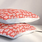 Dopamine Leopard Print In Red And Pink Pillow Sham Gallery Image 3
