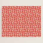 Dopamine Leopard Print In Red And Pink Jigsaw Puzzle Gallery Image 1