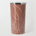 Tropical Outline 11 Travel Mug Gallery Image 1