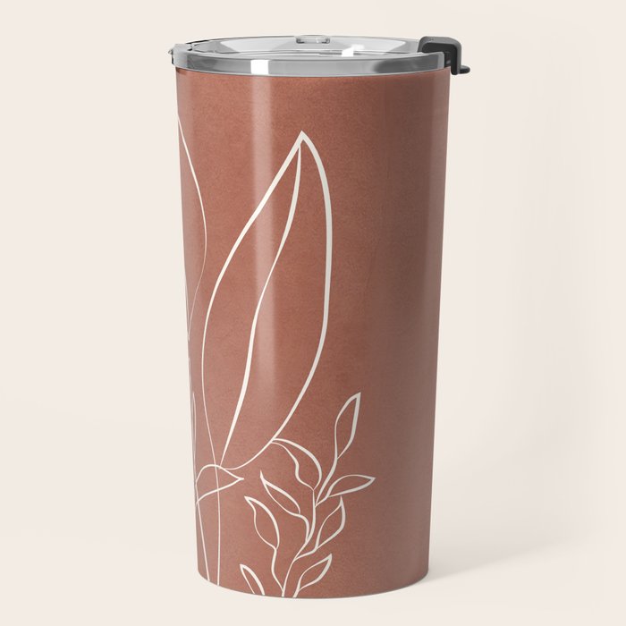 Tropical Outline 11 Travel Mug Gallery Image 2