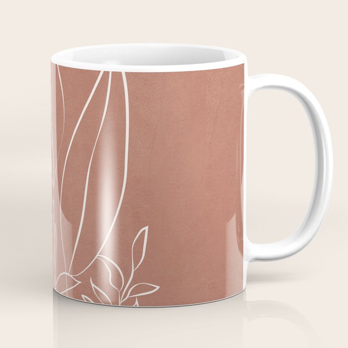 Tropical Outline 11 Coffee Mug Gallery Image 1