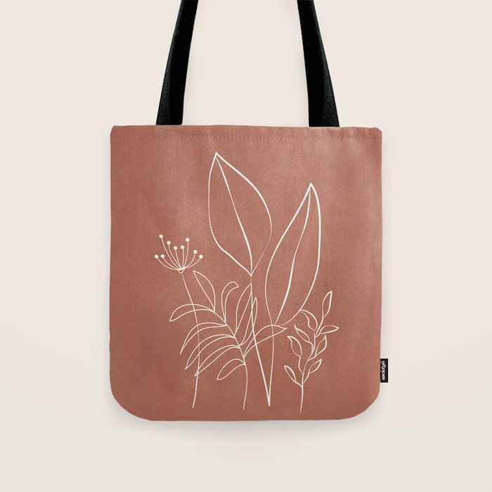 Tropical Outline 11 Tote Bag Gallery Image 1