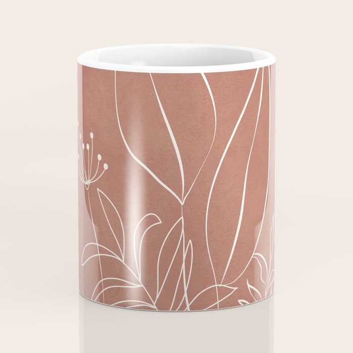 Tropical Outline 11 Coffee Mug Gallery Image 4