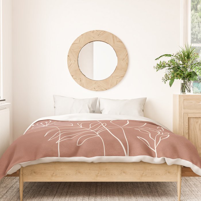 Tropical Outline 11 Duvet Cover Gallery Image 3