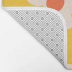 Happy Golden Daisies | Yellow Daisies | Summer Flowers Bath Mat Gallery Image 2