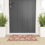 Folk Butterfly Pattern - Peach Welcome Mat Gallery Image 3