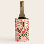 Folk Butterfly Pattern - Peach Wine Chiller Gallery Image 3